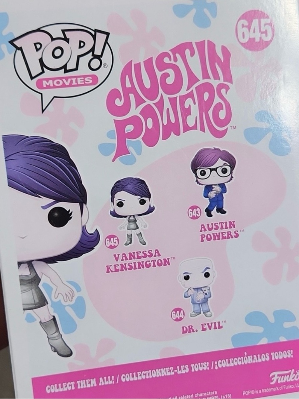 Funko Pop! Austin Power Movie - Vanessa Kensington Vinyl Figure - Picture 4 of 6